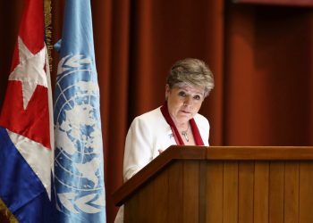 Alicia Bárcena, secretaria ejecutiva de Cepal